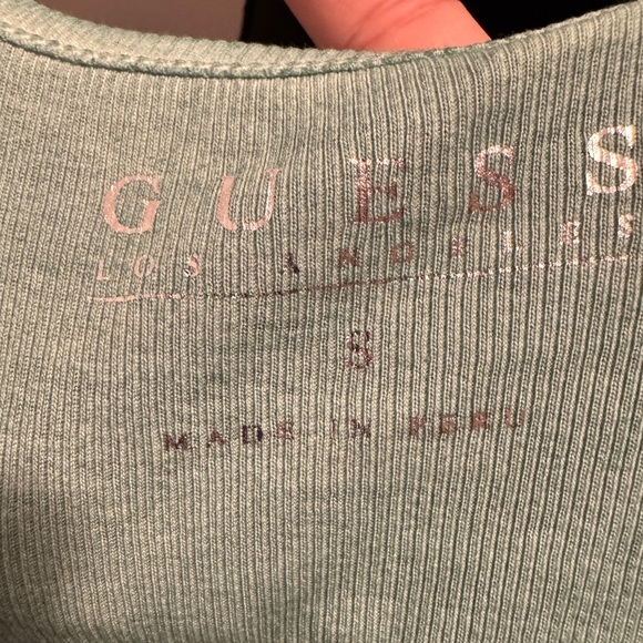 Guess Tank Top Mint Green - Picture 5 of 8